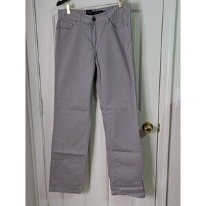 NWT Calvin Klein Straight Leg Jeans Mens 34x34 Light Gray Denim Classic Logo